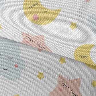 Sleeping Star Moon Waterproof Oxford