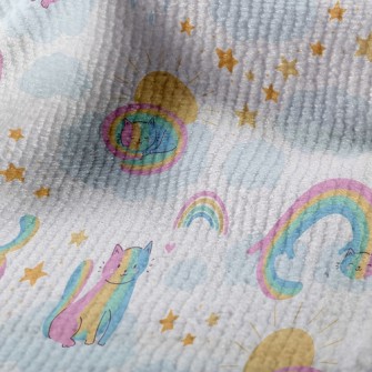Rainbow Cat Terry