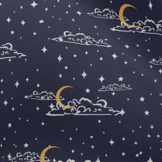 Moon And Stars Chiffon