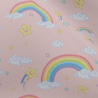 Star Rainbow Chiffon