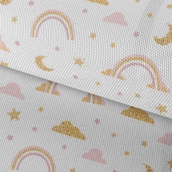 Shiny Rainbow Waterproof Oxford