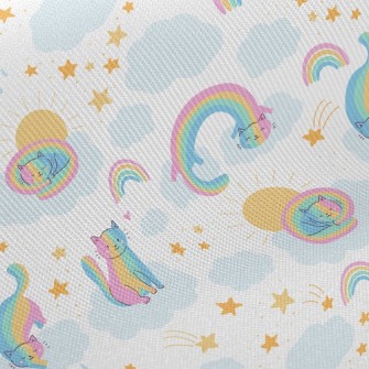 Rainbow Cat Twill