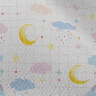 Rainbow Clouds Chiffon