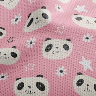 Shy Panda Athletic Mesh Flat Back