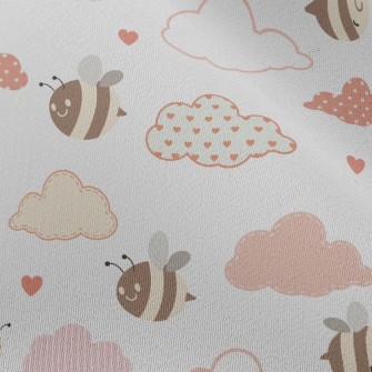 Bee Love Cloud Chiffon