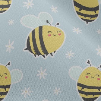 Smiling Loving Bee Chiffon