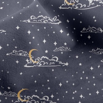 Moon And Stars Micro Fleece