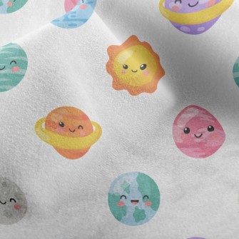 Smiley Asteroid Micro Fleece