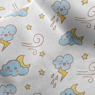 Lightning Thunderstorm Micro Fleece