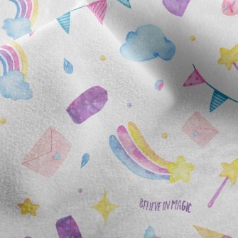 Magic Magic Rainbow Micro Fleece