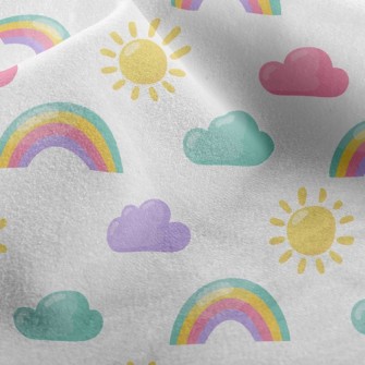 Sunny Rainbow Micro Fleece