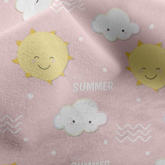 Hello Summer Micro Fleece