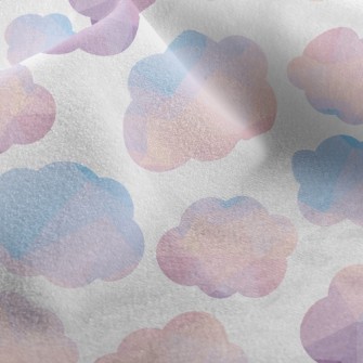 Watercolor Cloud Micro Fleece