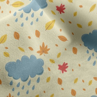 Autumn Leaves Micro Fleece
