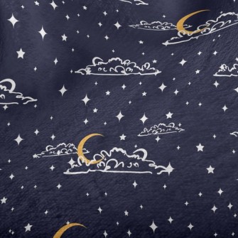 Moon And Stars Minky