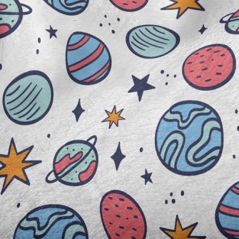 Planets And Stars Minky