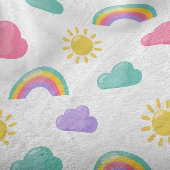 Sunny Rainbow Minky