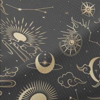 Sun Moon Stars Piqué