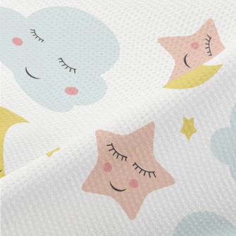 Sleeping Star Moon Piqué