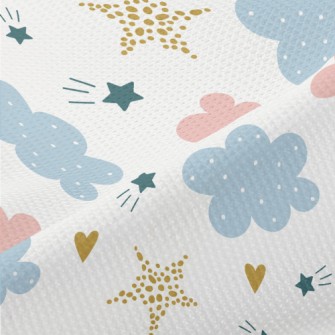 Love Little Clouds Piqué