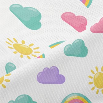 Sunny Rainbow Piqué