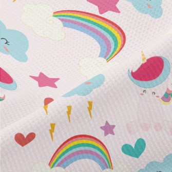 Pink Unicorn Piqué
