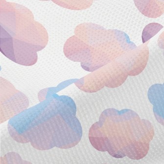 Watercolor Cloud Piqué