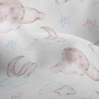 Good Night Moon Stars Lightweight Performance Linen