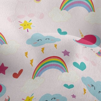 Pink Unicorn Lightweight Performance Linen