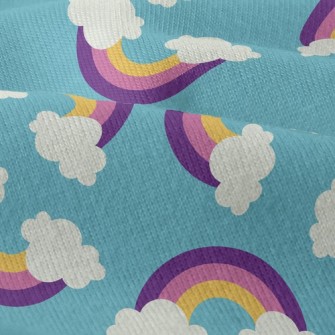 Rainbow Clouds Modern Jersey
