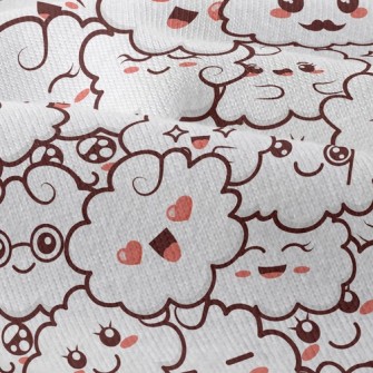 Funny Expression Clouds Modern Jersey