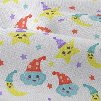 Good Night Hat Moon Clouds Modern Jersey