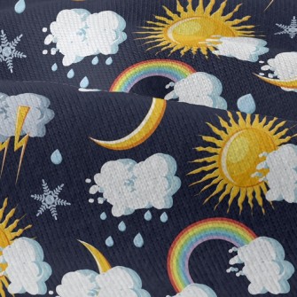 Sun Cloud Rainbow Modern Jersey