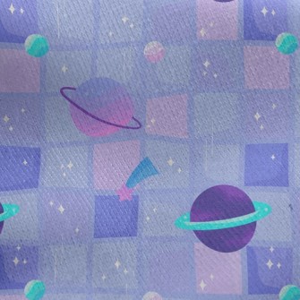 Mosaic Planet Jersey Backed Fleece
