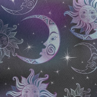 Sun And Moon Jersey Backed Fleece
