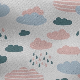 Rainy Day Jersey Backed Fleece