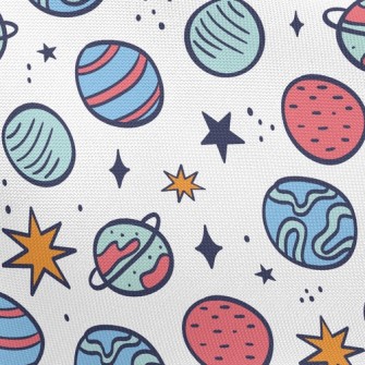 Planets And Stars Pongee