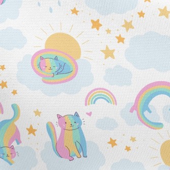 Rainbow Cat Pongee