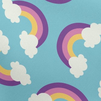 Rainbow Clouds Pongee