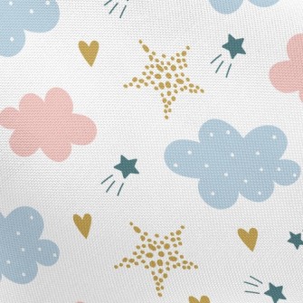 Love Little Clouds Pongee