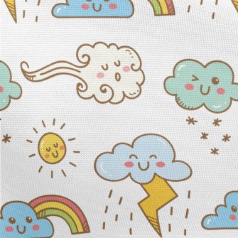 Emoji Weather Map Pongee