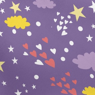 Little Stars Love Pongee