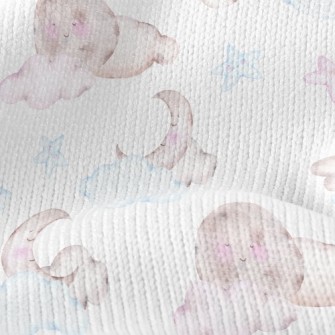 Good Night Moon Stars Stretch Jersey