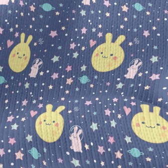Moon Space Bunny Stretch Jersey