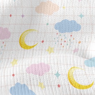 Rainbow Clouds Stretch Jersey