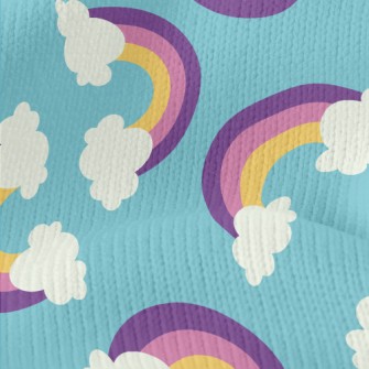 Rainbow Clouds Stretch Jersey