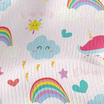 Pink Unicorn Stretch Jersey