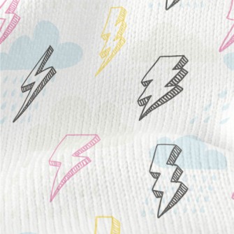 Rainy Day Lightning Stretch Jersey