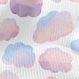 Three-Dimensional Watercolor C Stretch Jersey