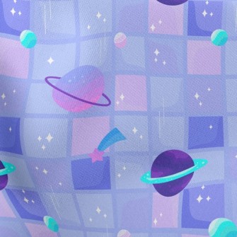 Mosaic Planet Lightweight Cotton Poplin